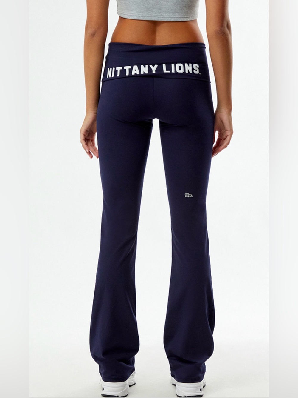 PacSun Navy Penn State Flare-Leg Yoga Pants with Logo - Picture 2 of 8